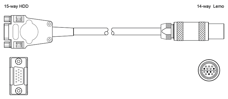 Technical drawing:  Technical drawing:  PL157 probe adaptor cable.jpg