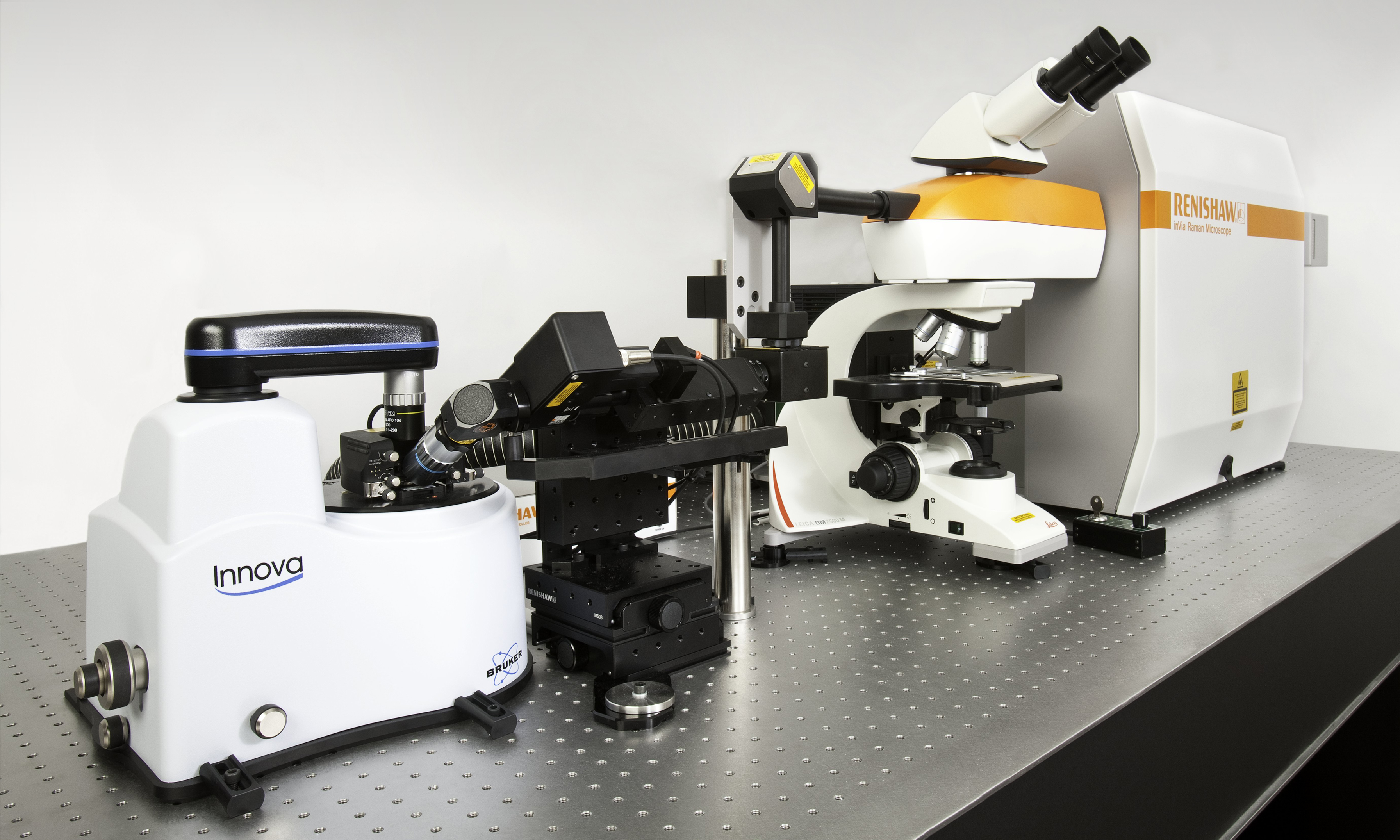 inVia Raman mikroskobu hibrid sistemi