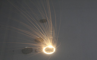 Kruhové dílce vyrobené technologií laserového spékání