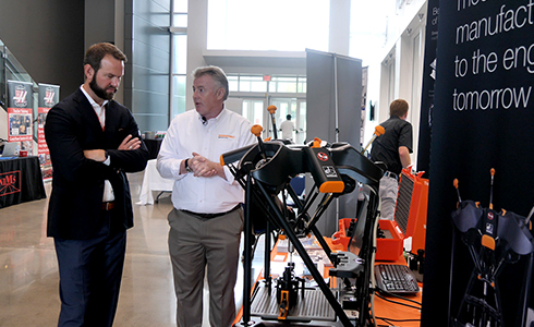 Demonstrating the Equator gauging package for NIMS at the annual Haas Tech (HTEC) Conference