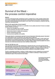 White paper:  White paper:  Survival of the fittest - the process control imperative