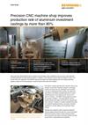 Case study:  LeanWerks - Precision CNC machine shop improves production rate of aluminium investment castings by more than 80%